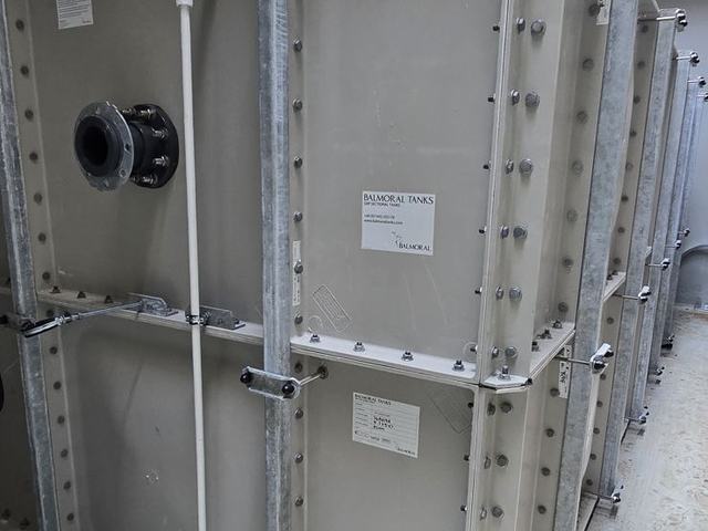 Panel flanges and bolts
